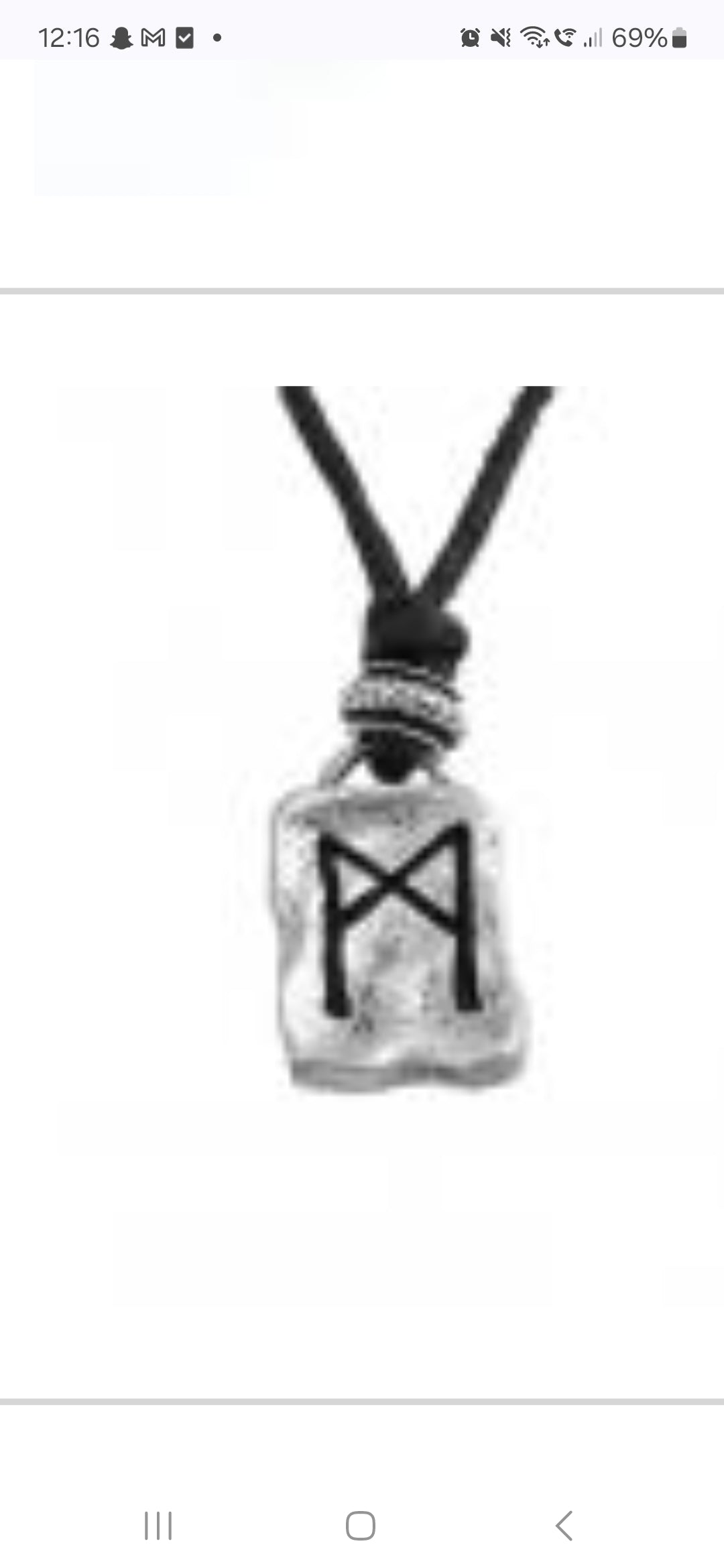 Rune Necklace