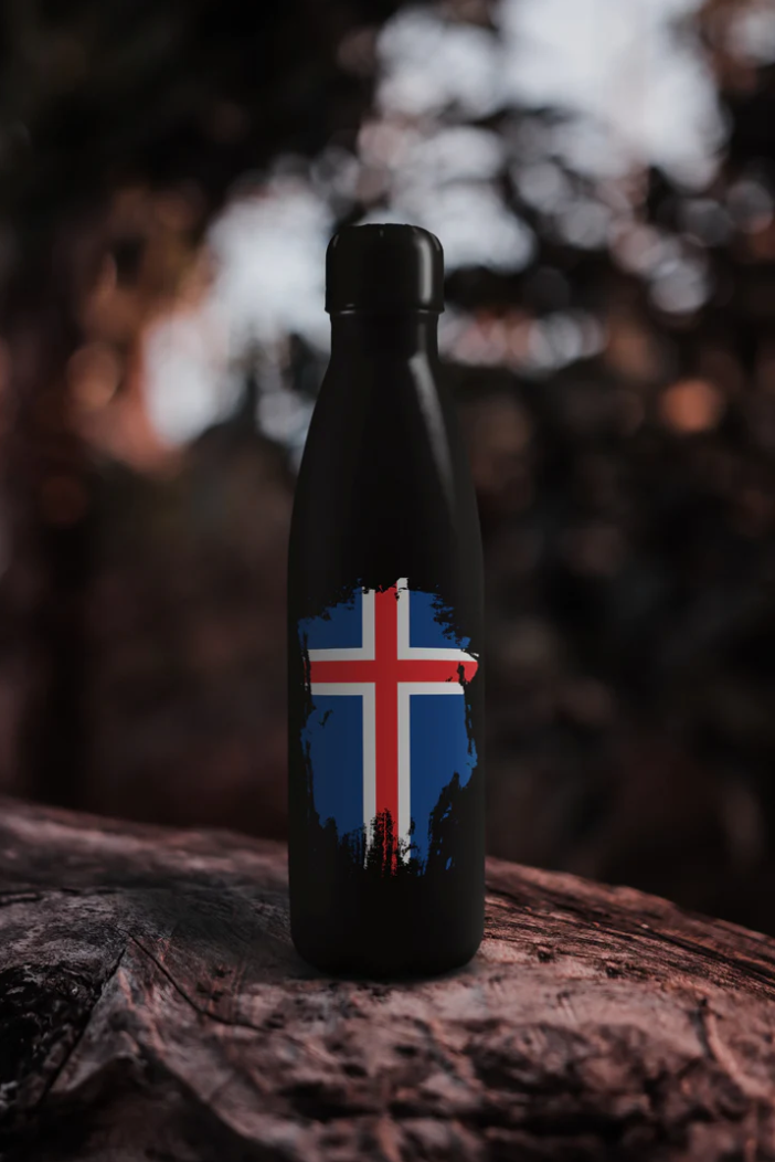 Thermo Bottle - Icelandic Flag