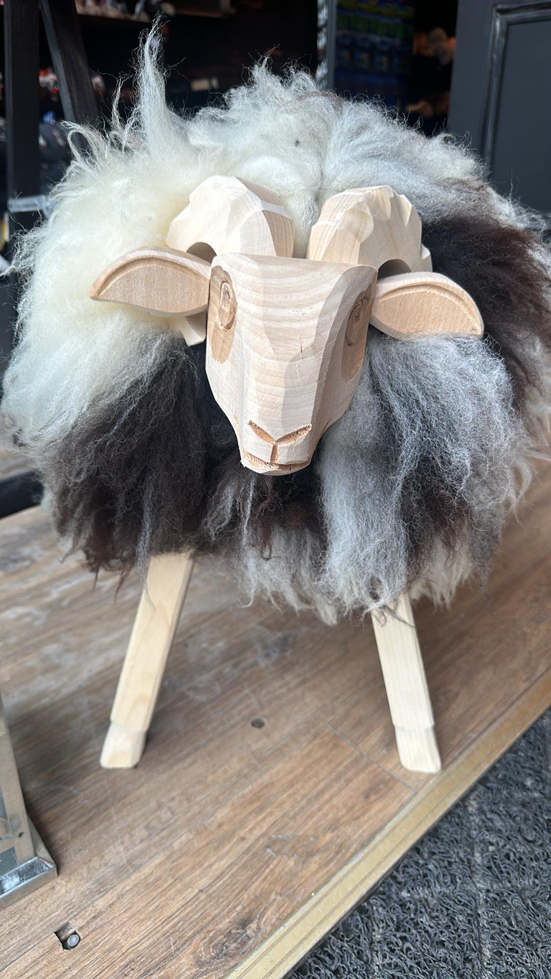 Sheep Decoration Wood