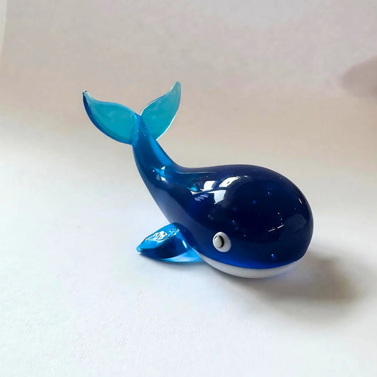 Glass Figurine Whale (Large) - Atlason