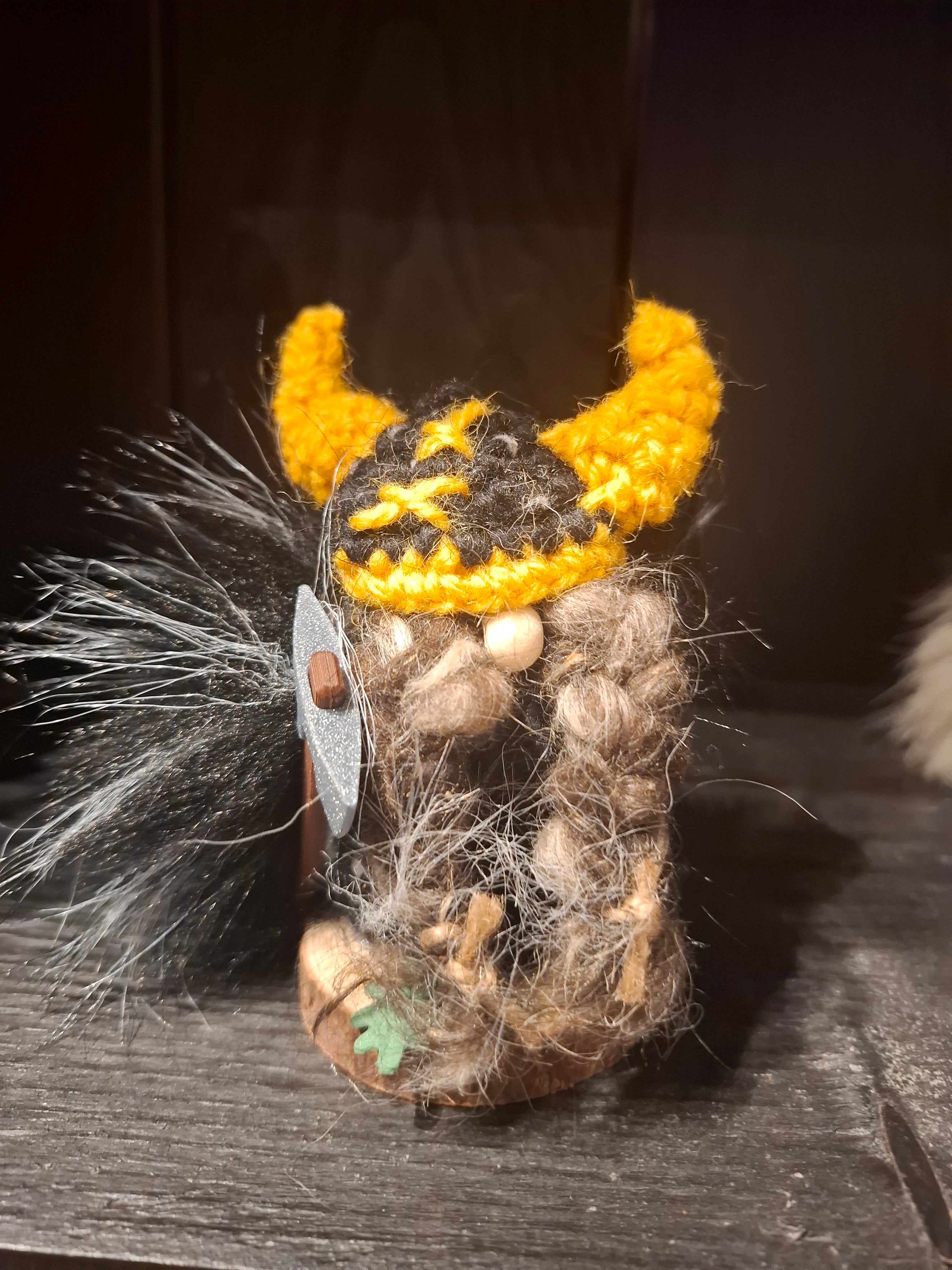 Standing Small Vikings  Handmade 11 cm