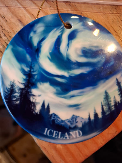 Porcelain Mobile Ornament - Atlason