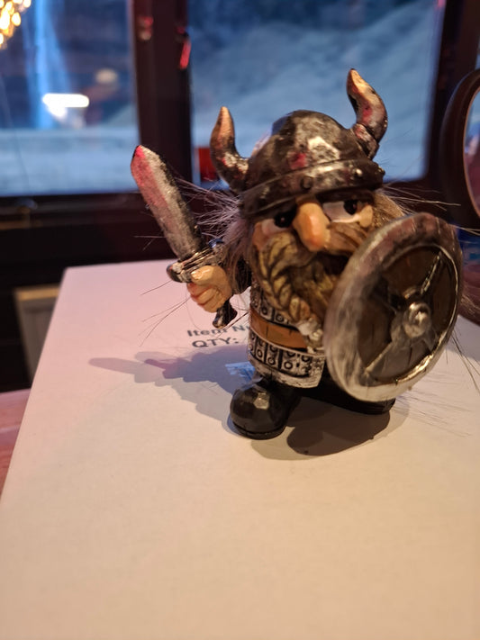 Viking with sword and shield