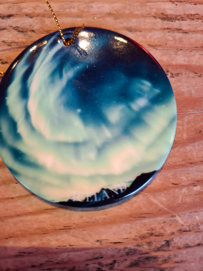 Porcelain Mobile Ornament - Atlason