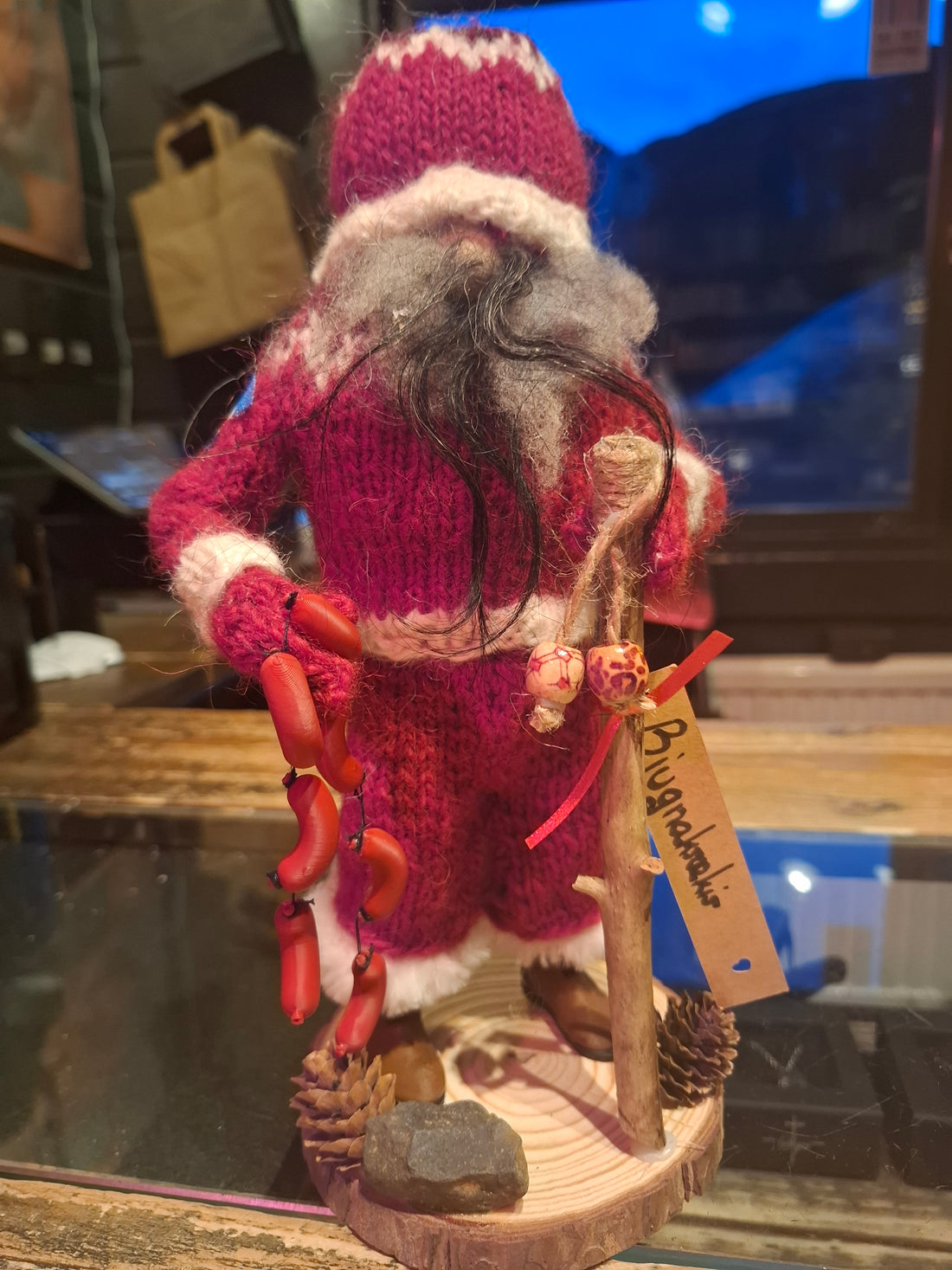 Icelandic Santa Claus Bjúgnakrækir Handmade