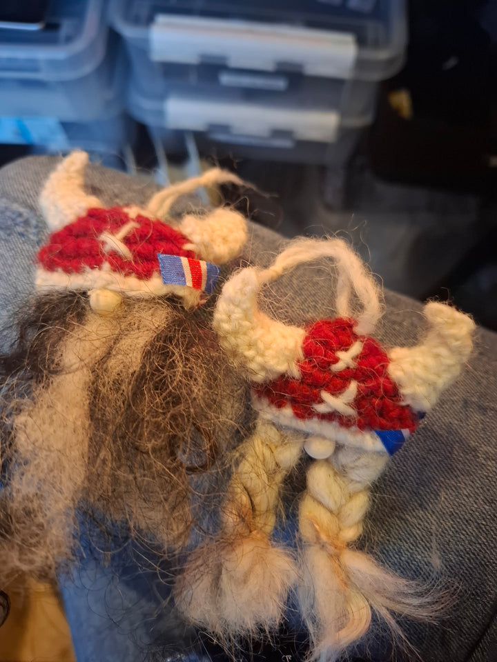 Hanging Víkings Head Small Handmade
