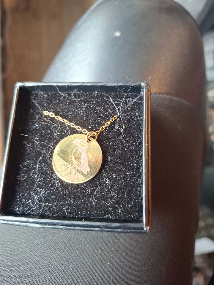 24 Iceland puffin necklace gold/silver