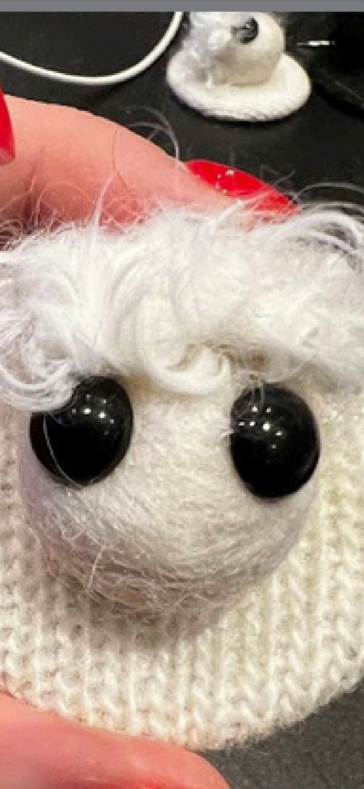 Curly lamb magnet Merkikerti