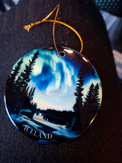 Porcelain Mobile Ornament - Atlason