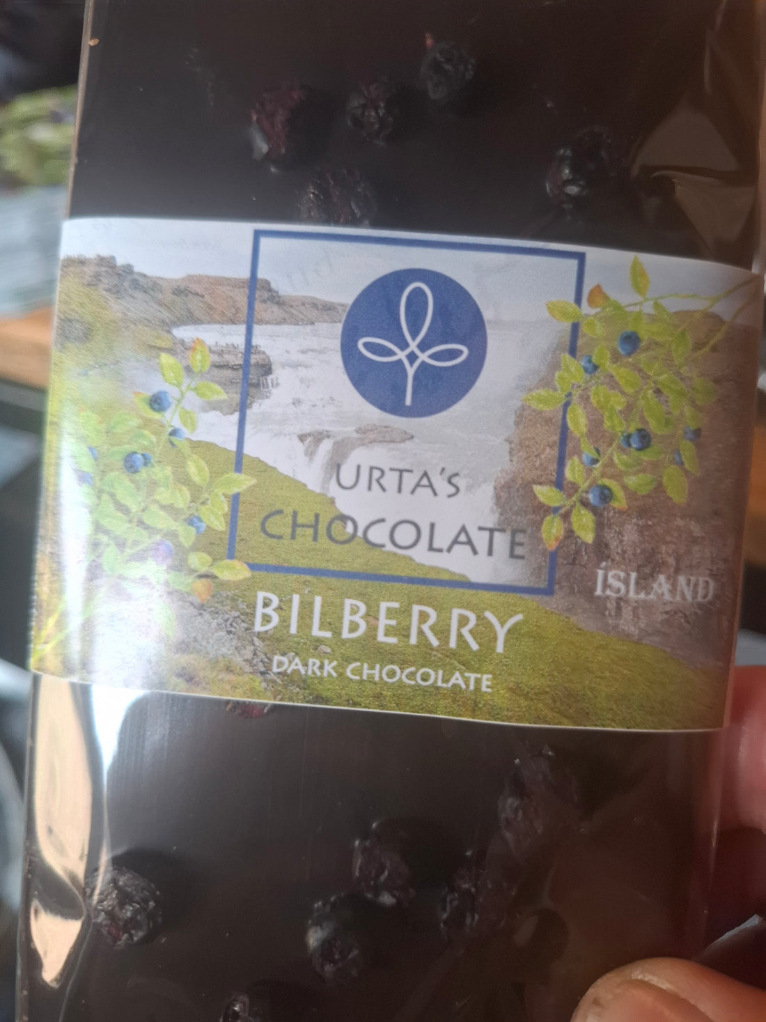 Bilberry chocolate