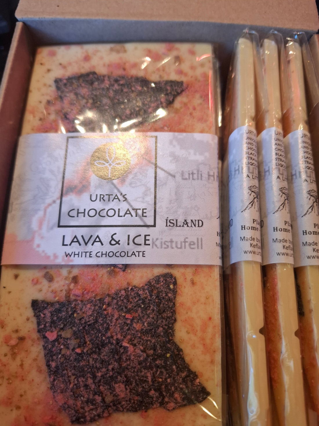 Lava & Ice White Chocolate