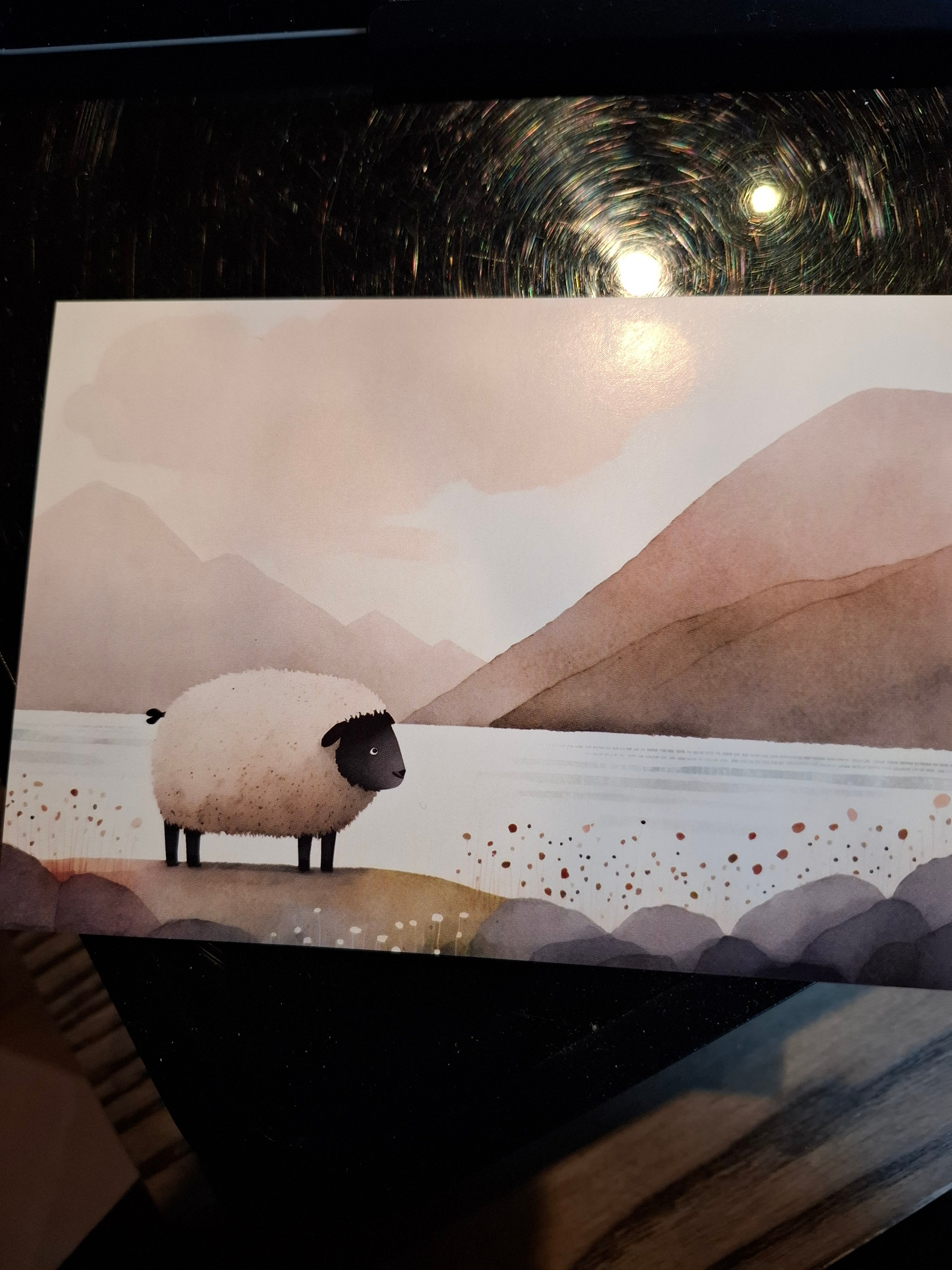 Postcard - Drunken Puffin