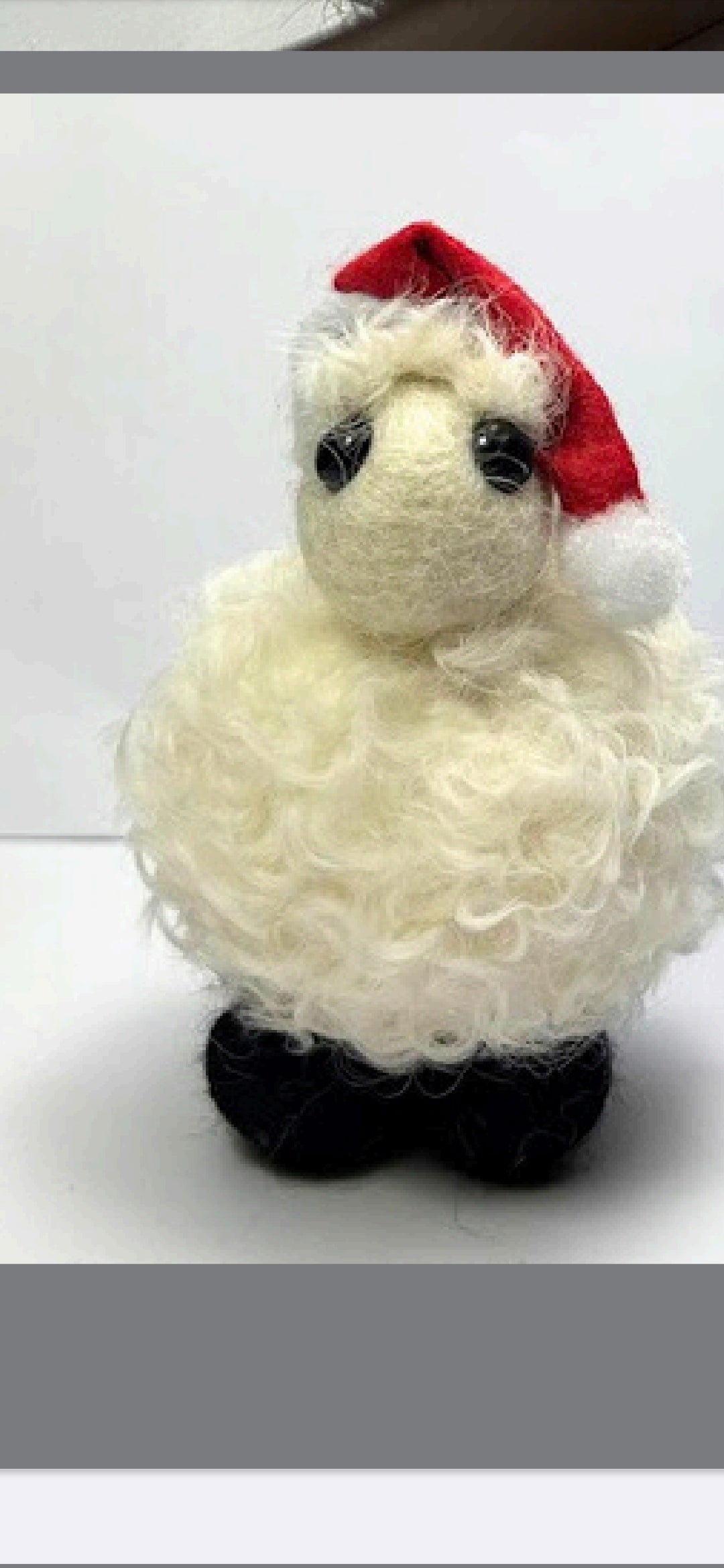 Curly Sheep Christmas
