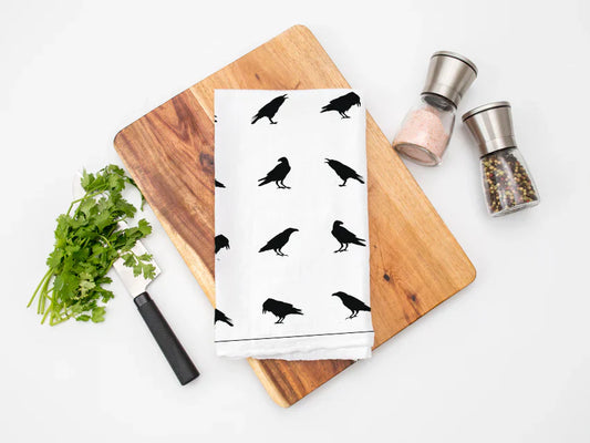 Tea Towel - Ravens or Sheep